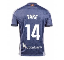 Real Sociedad Takefusa Kubo #14 Koszulka Wyjazdowa 2025-26 Krótki Rękaw